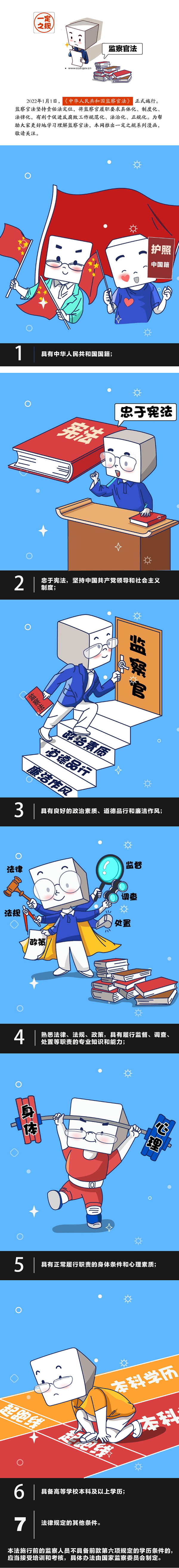 一定之规•监察官法② _ 想当监察官,需要具备哪些条件————头条——中央纪委国家监委网站.png